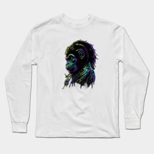 monkey art 2 Long Sleeve T-Shirt